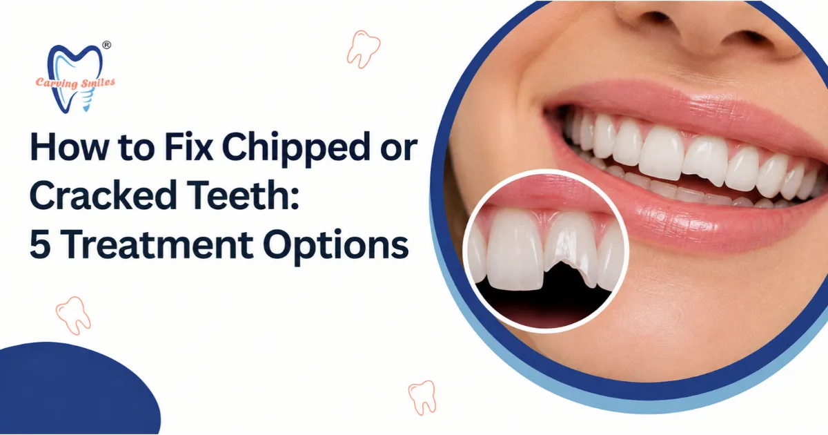 How To Fix Chipped Or Cracked Teeth: 5 Treatment Options